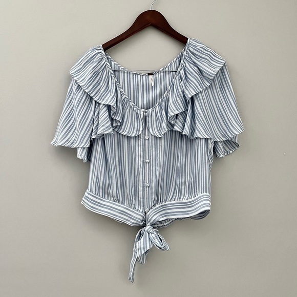 Free People The Rosemary Top in Ivory - Picture 2 of 8